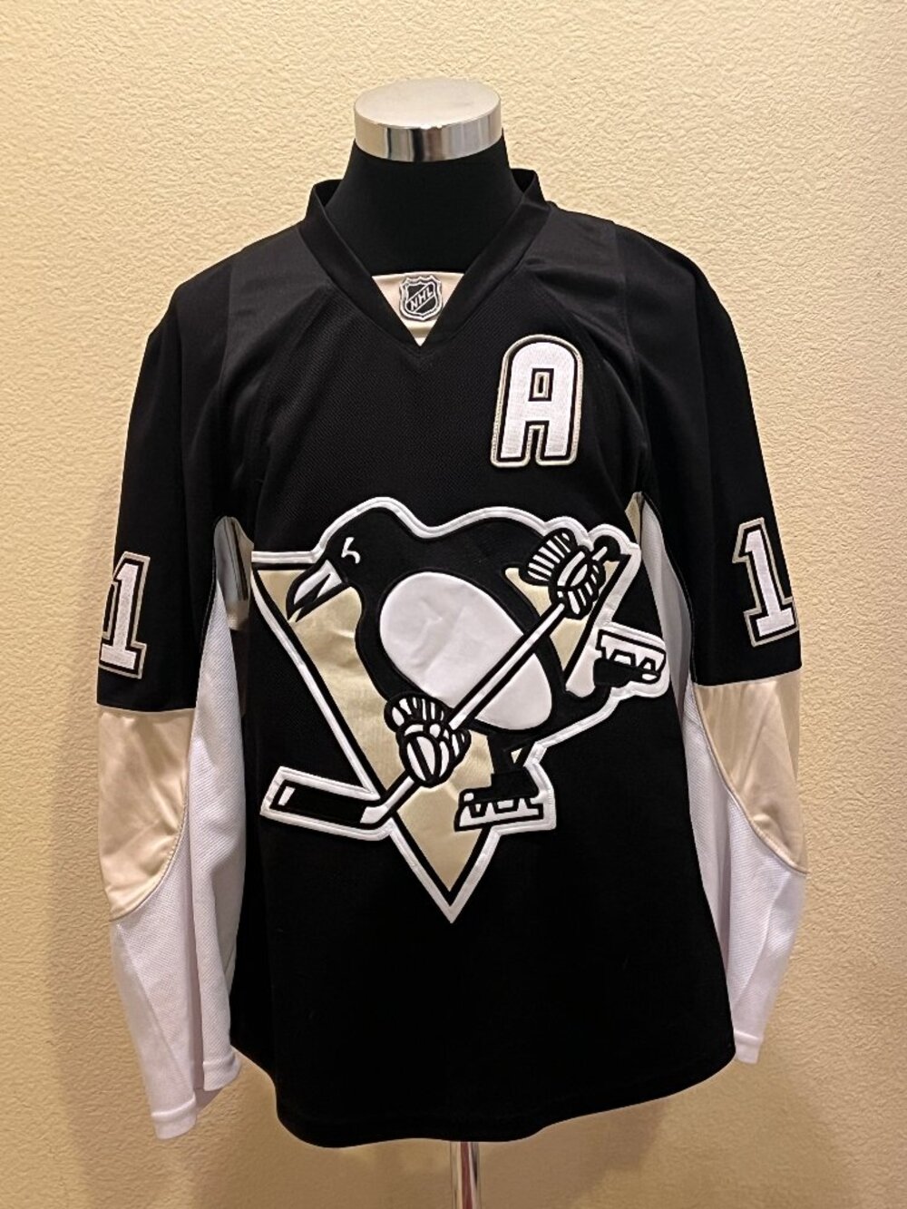 Reebok Pittsburgh Penguins Jordan Staal #11 NHL Hockey Jersey Mens Size 48 Black